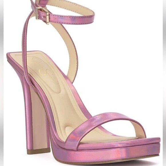 Jessica Simpson Women's Adonia High Heel Sandal Heeled platform pumps shoes - Picture 8 of 12